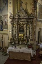 Ołtarz Matki Bożej Szkaplerznej. Styl klasycystyczny
